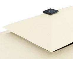 Gartenpavillon LED ROYAL 4 x 3 m beige