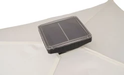 Gartenpavillon LED SUNSET 3 x 3 m beige