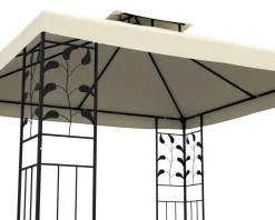 Gartenpavillon LILIA 3 x 3 m beige