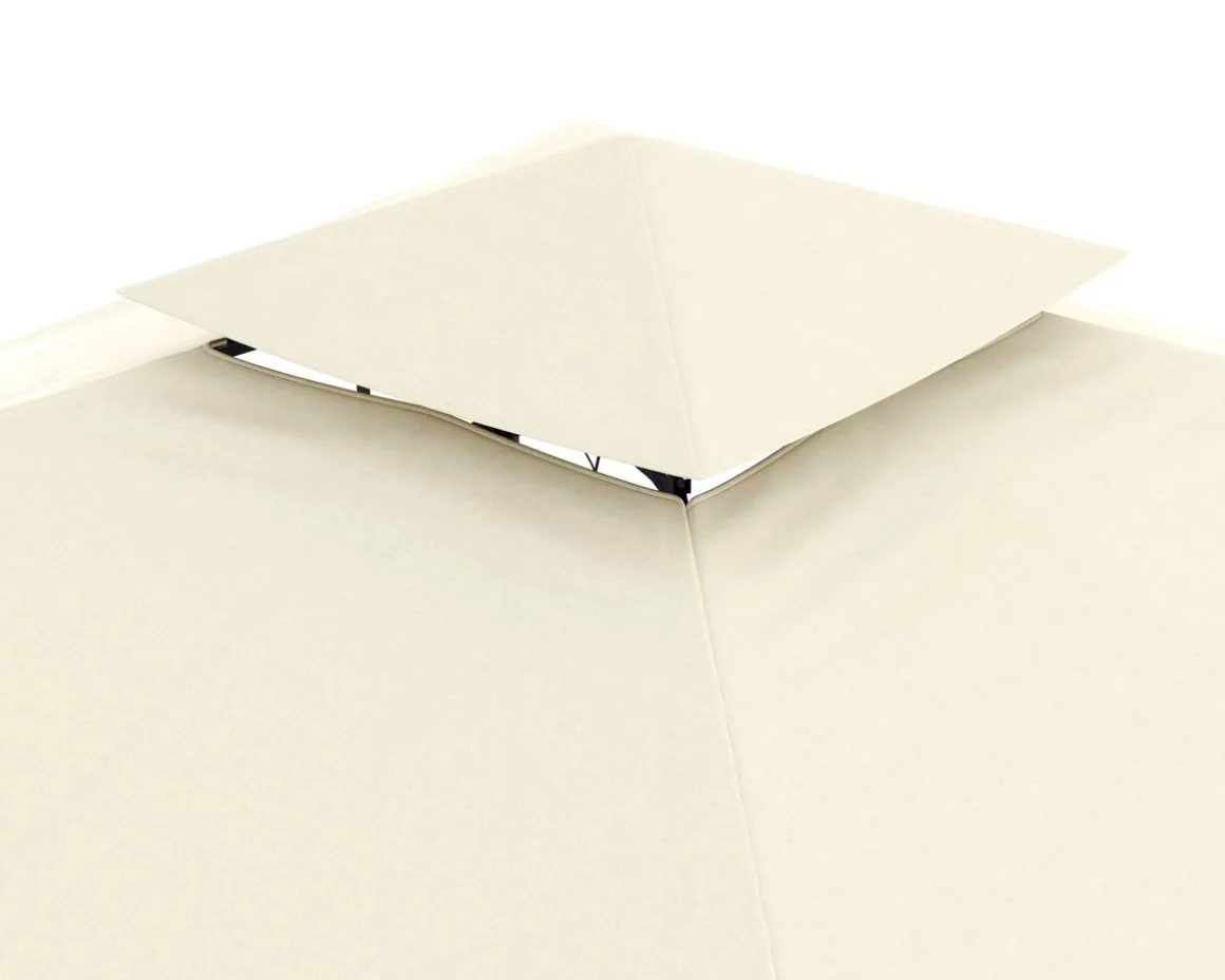 Gartenpavillon LILIA 3 x 3 m beige