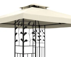 Gartenpavillon LILIA 3 x 3 m beige