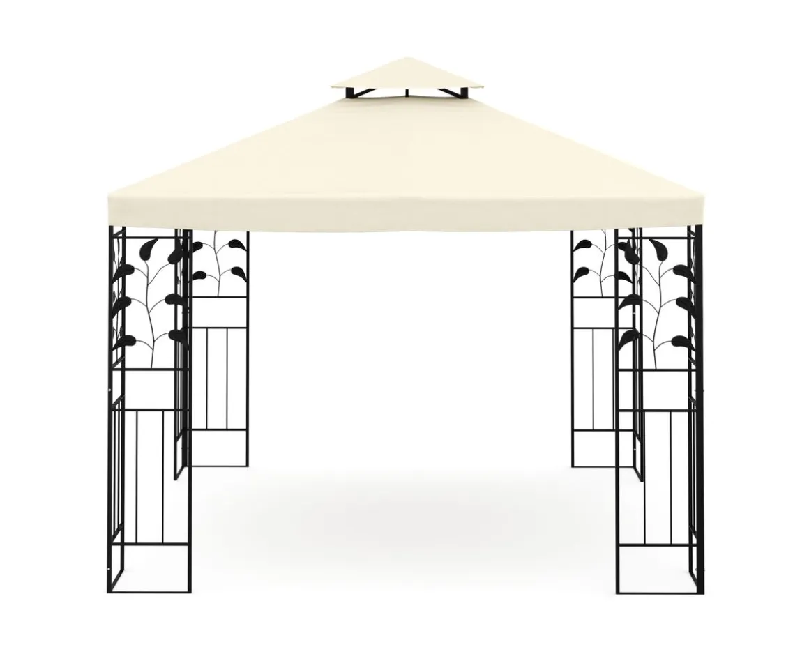 Gartenpavillon LILIA 3 x 3 m beige