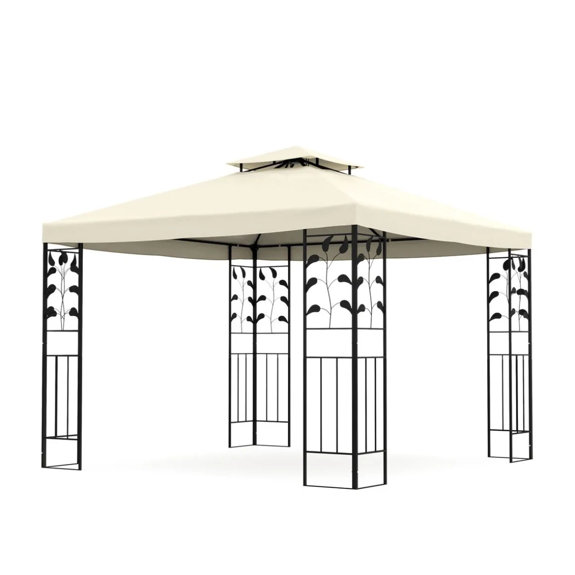 Gartenpavillon LILIA 3 x 3 m beige