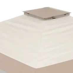 Gartenpavillon REASOL 3 x 3 m beige