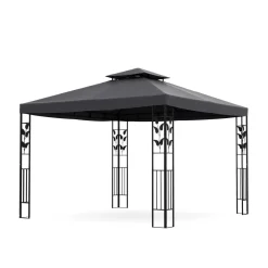 Gartenpavillon ZEN 3 x 3 m anthrazit