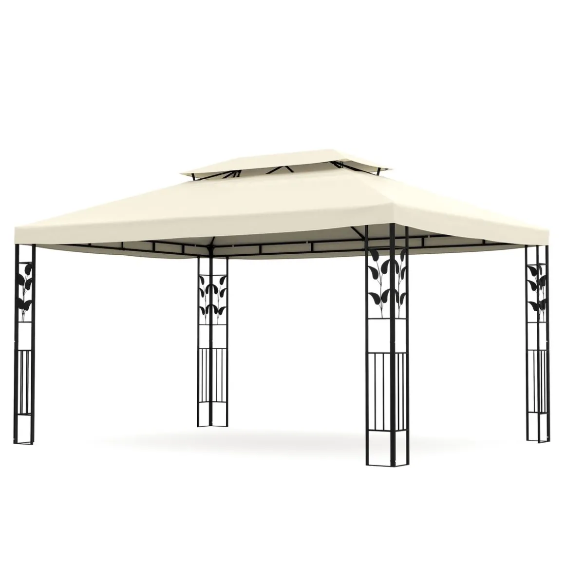 Gartenpavillon ZEN 4 x 3 m beige