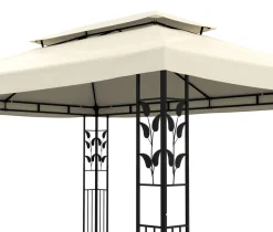 Gartenpavillon ZEN 4 x 3 m beige