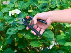 Gartenschere Amboss mit Sicherheitsschloss