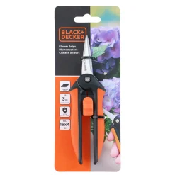 Gartenschere Blumenschere mit Sicherheitsschloss 16 cm