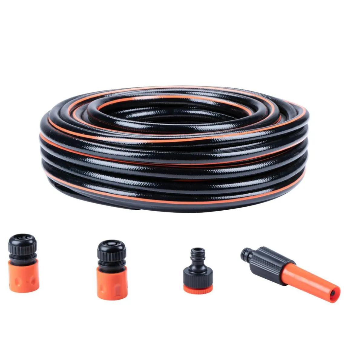 Gartenschlauch 25 m / ⌀13 mm Set 5-teilig