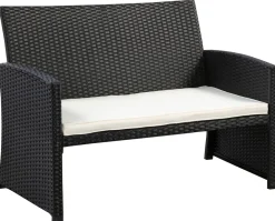 Gartenset DAVAO schwarz