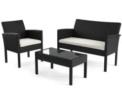Gartenset LIVORNO PE Rattan