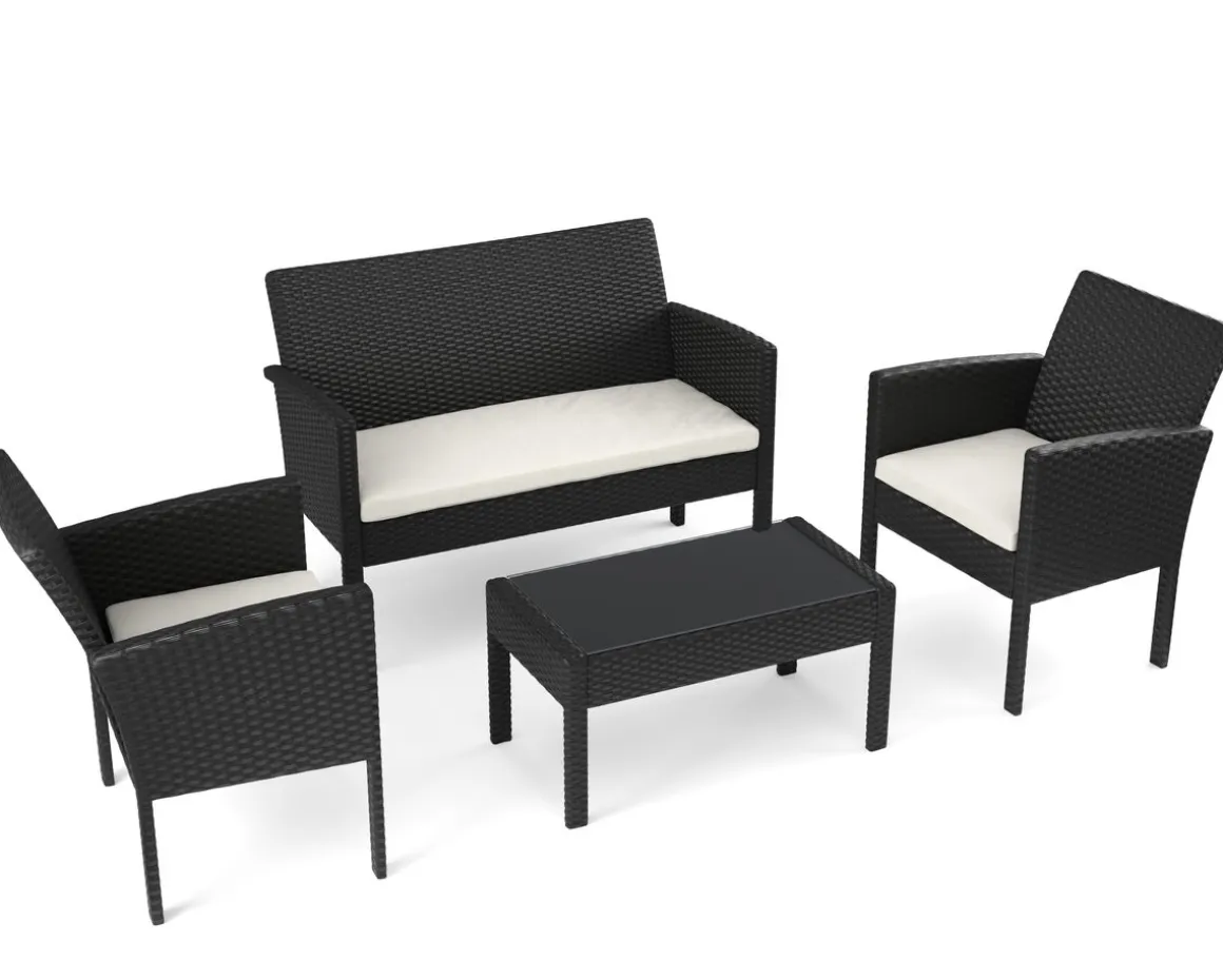 Gartenset LIVORNO PE Rattan