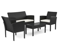Gartenset LIVORNO PE Rattan