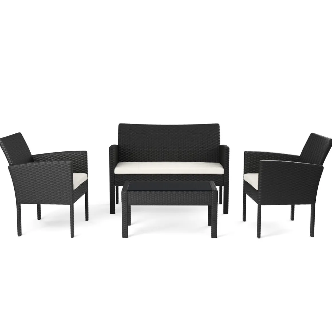 Gartenset LIVORNO PE Rattan
