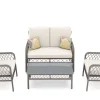 Gartenset Rattan ARIMBA beige