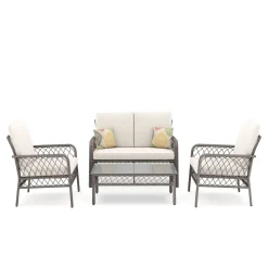 Gartenset Rattan ARIMBA beige