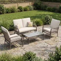 Gartenset Rattan ARIMBA beige
