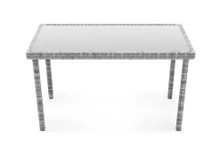 Gartenset Rattan BASTIA grau