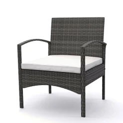 Gartenset Rattan CATANIA grau