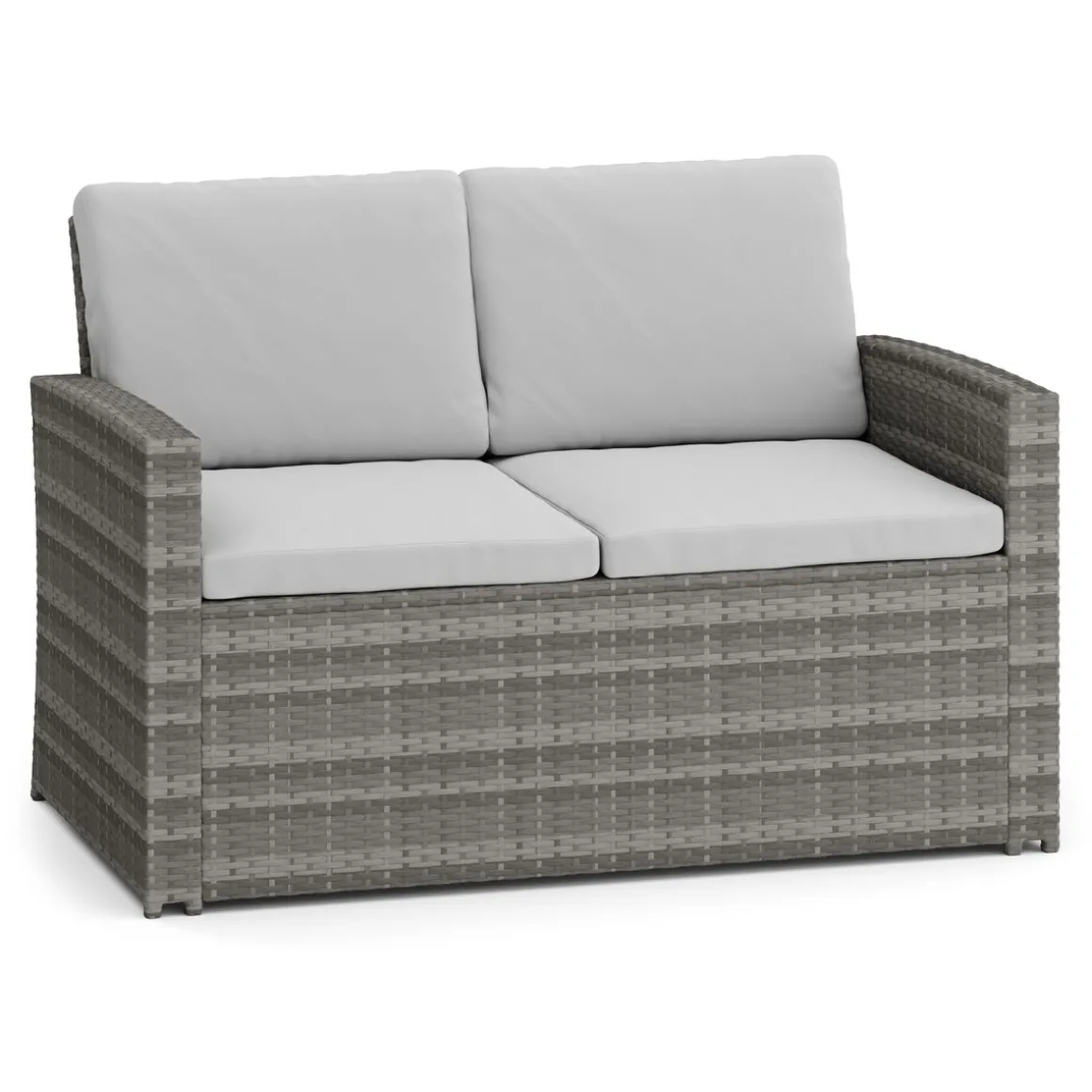 Gartenset Rattan MILENA grau