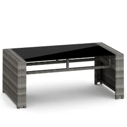 Gartenset Rattan MILENA grau