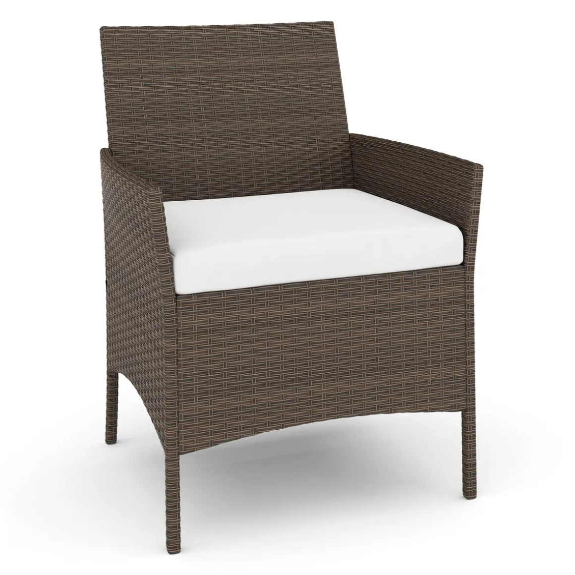 Gartenset Rattan MOLDE braun/beige