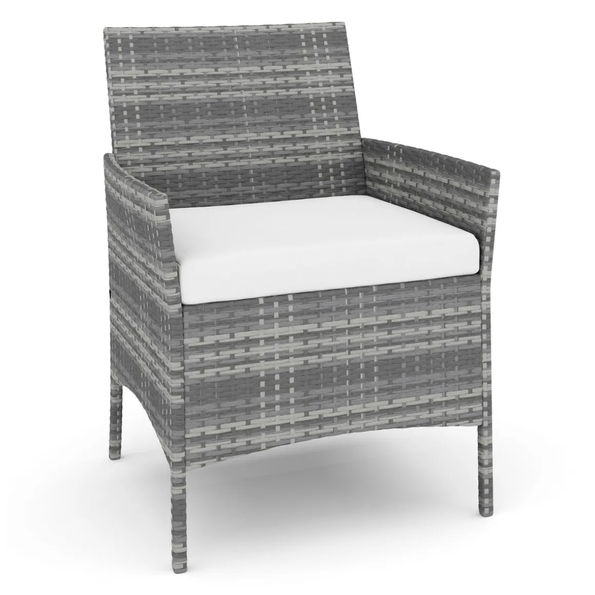 Gartenset Rattan MOLDE grau/beige