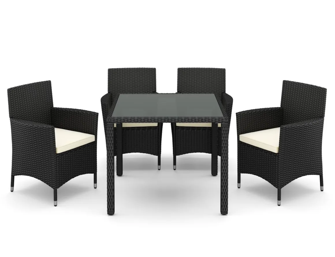 Gartenset ROM schwarz | GONSER.CH