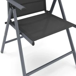 Gartenstuhl EVA 2er Set anthrazit
