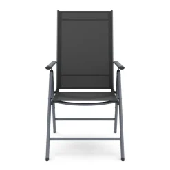 Gartenstuhl EVA 2er Set anthrazit