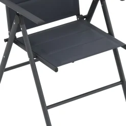 Gartenstuhl FREYA 2er Set anthrazit