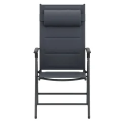Gartenstuhl FREYA 2er Set anthrazit