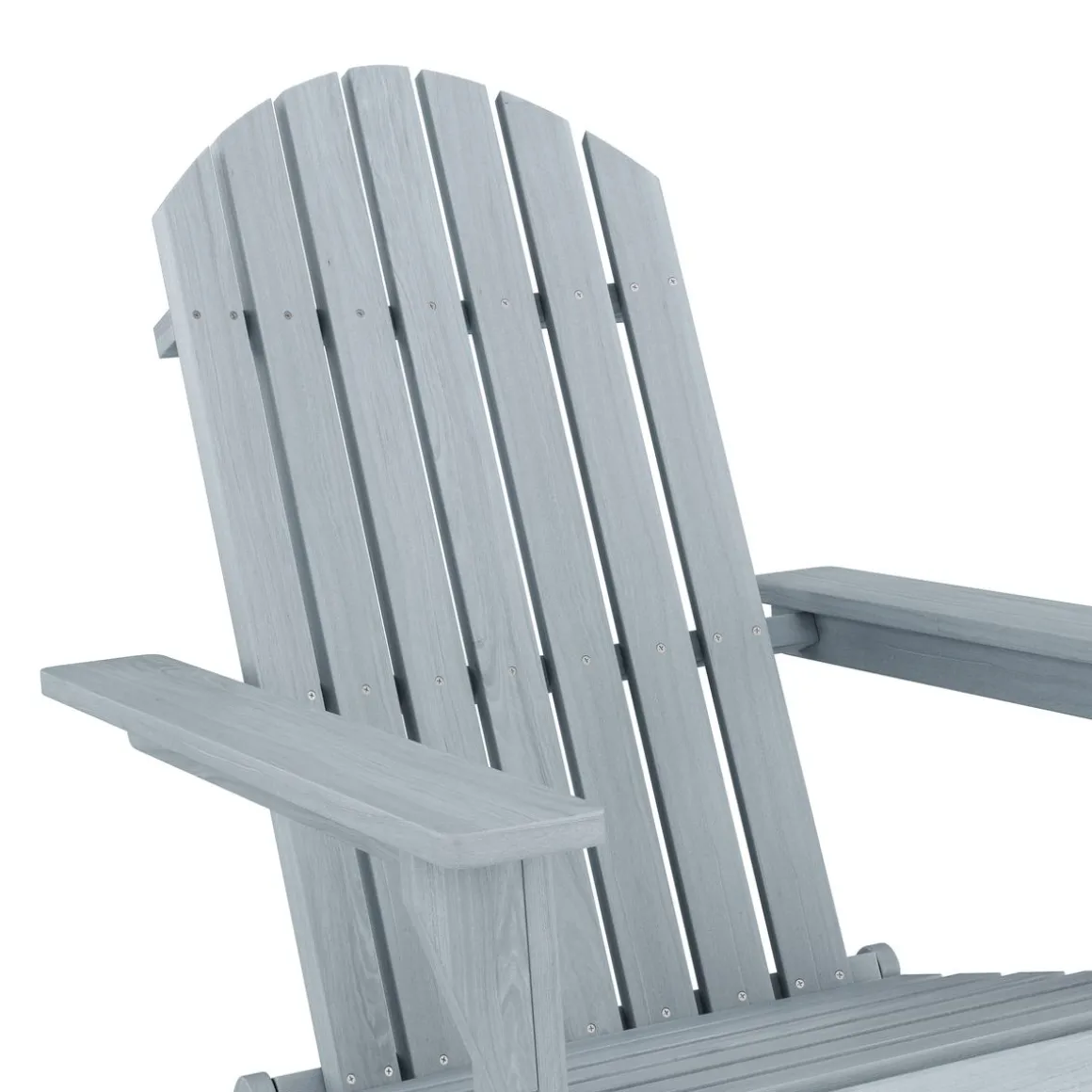 Gartenstuhl Holz ADIRONDACK grau