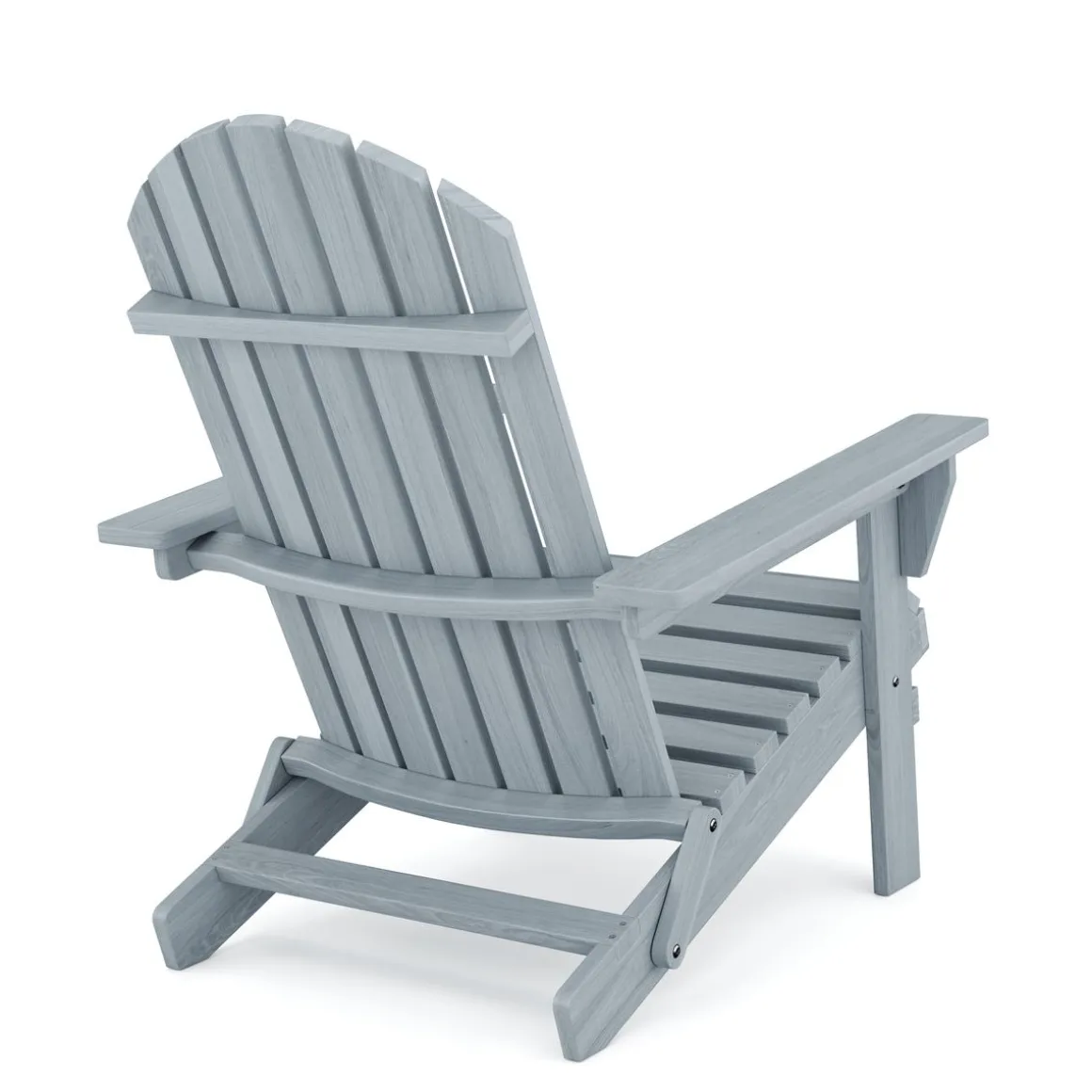 Gartenstuhl Holz ADIRONDACK grau