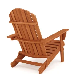 Gartenstuhl Holz ADIRONDACK braun