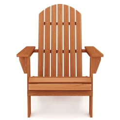 Gartenstuhl Holz ADIRONDACK braun
