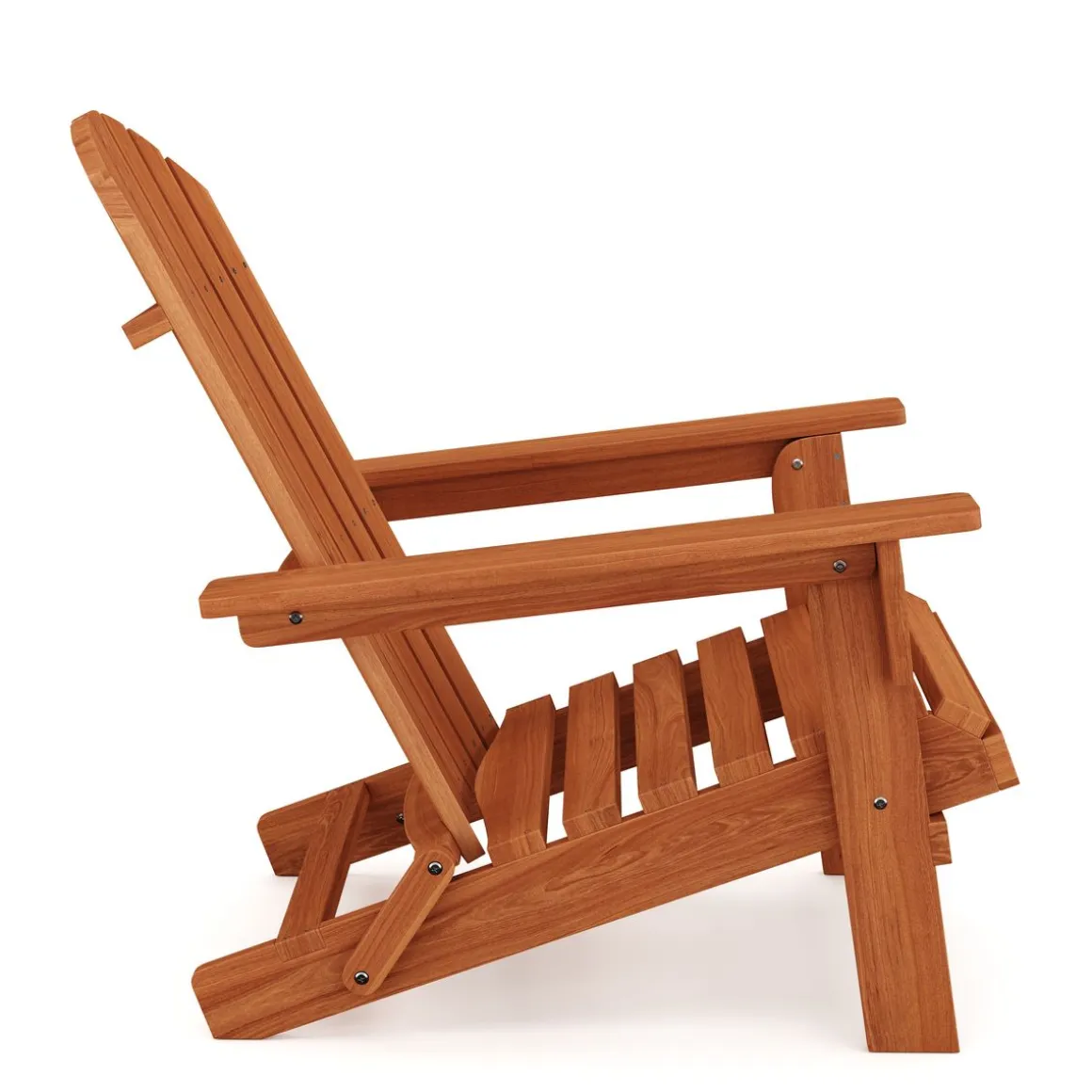 Gartenstuhl Holz ADIRONDACK braun