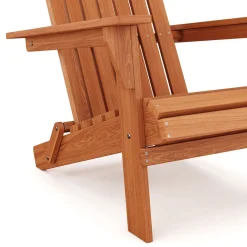 Gartenstuhl Holz ADIRONDACK braun