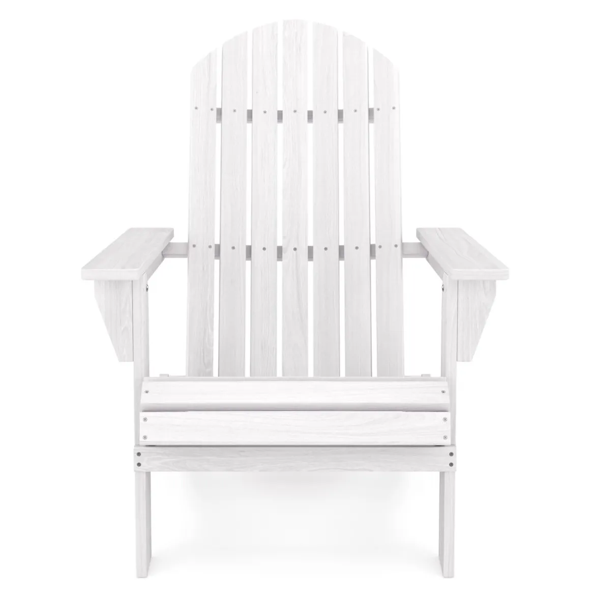 Gartenstuhl Holz ADIRONDACK weiss
