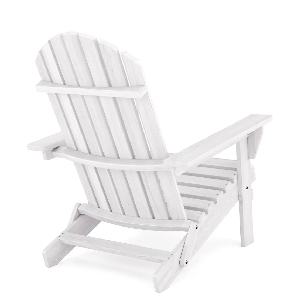 Gartenstuhl Holz ADIRONDACK weiss
