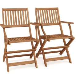 Gartenstuhl Holz ALICANTE klappbar 2er Set