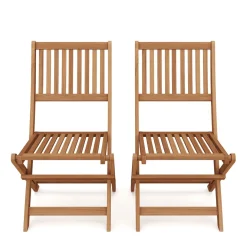 Gartenstuhl Holz AMALFI klappbar 2er Set