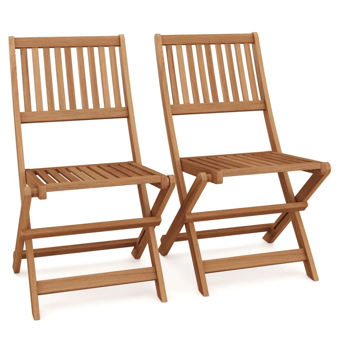 Gartenstuhl Holz AMALFI klappbar 2er Set