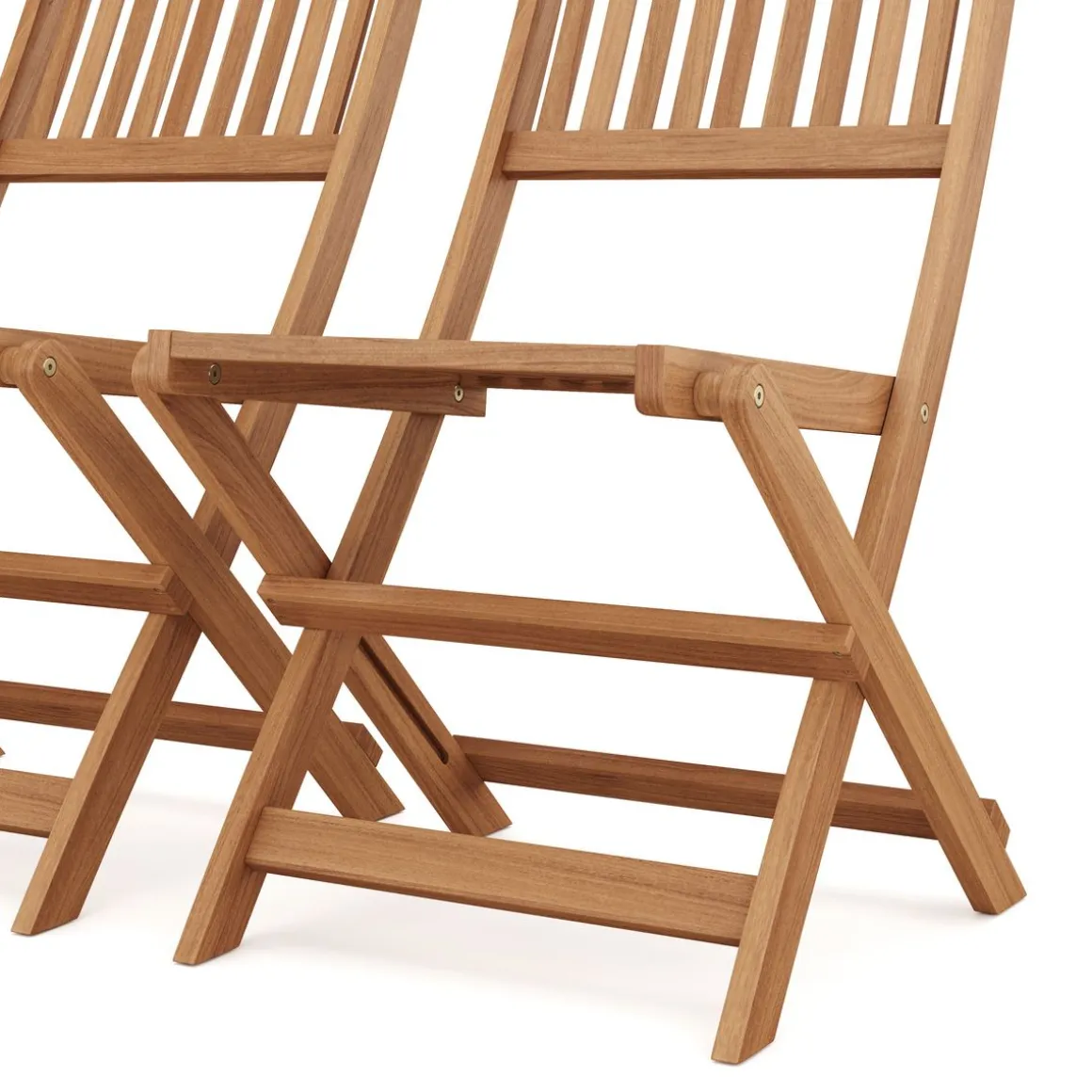Gartenstuhl Holz AMALFI klappbar 2er Set
