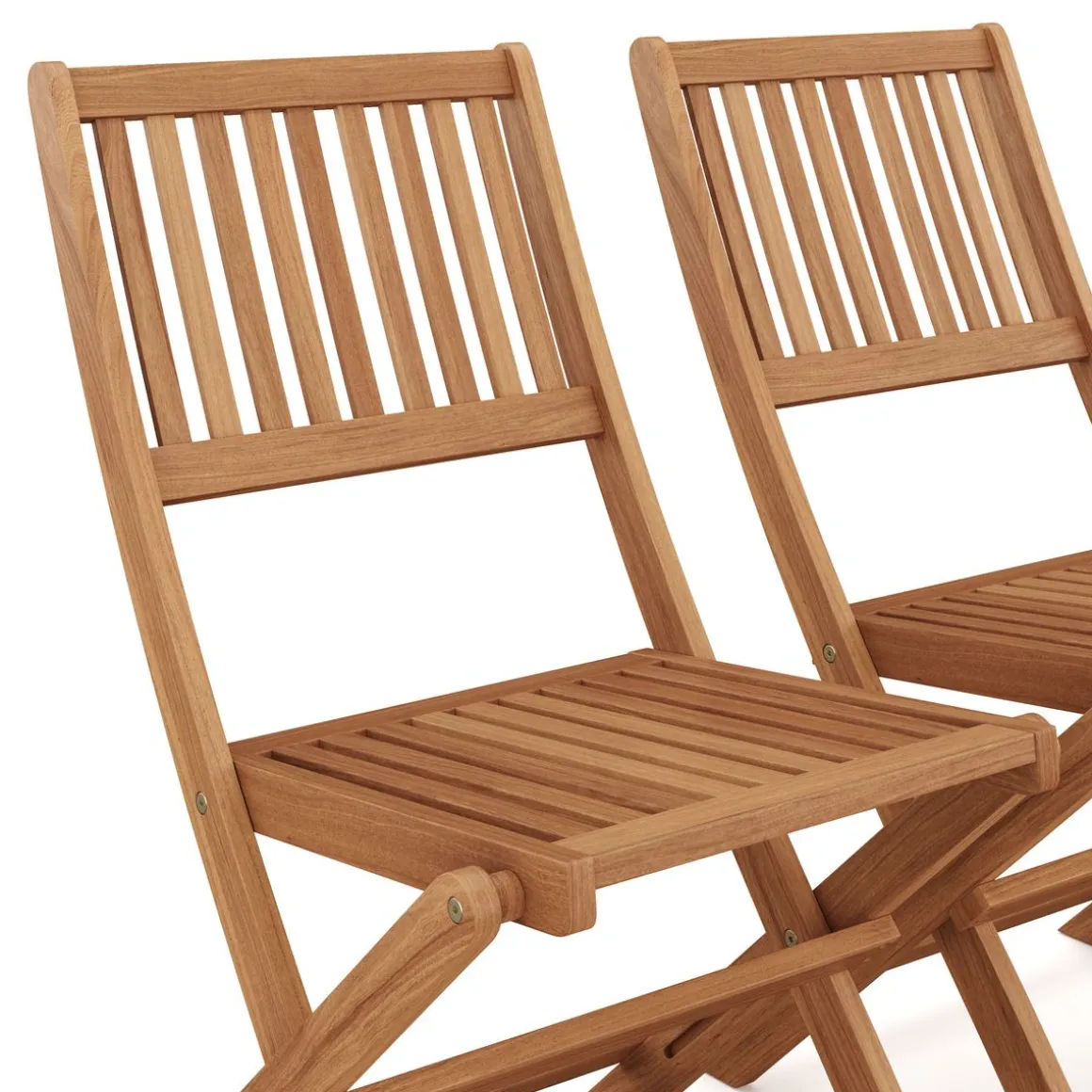 Gartenstuhl Holz AMALFI klappbar 2er Set