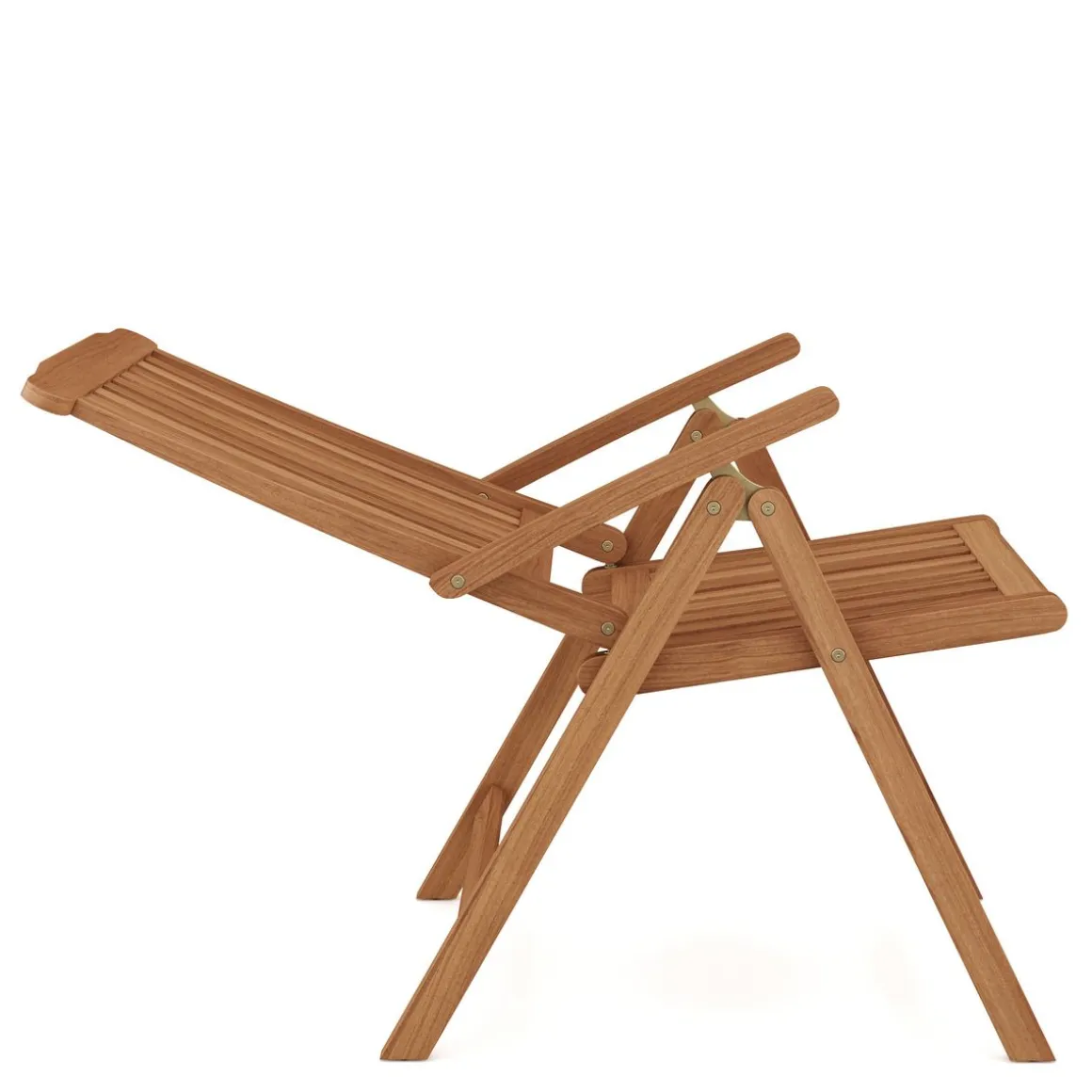 Gartenstuhl Holz AUGUSTINE verstellbar