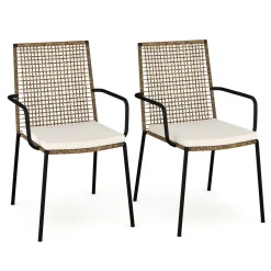 Gartenstuhl JAX 2er Set beige