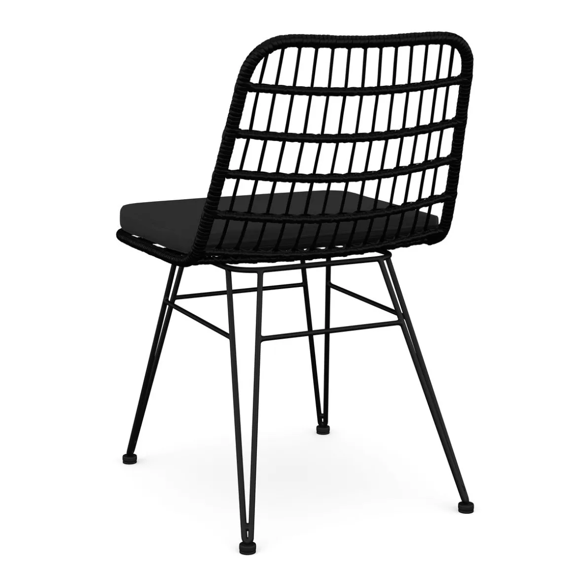 Gartenstuhl JUNO 2er Set schwarz