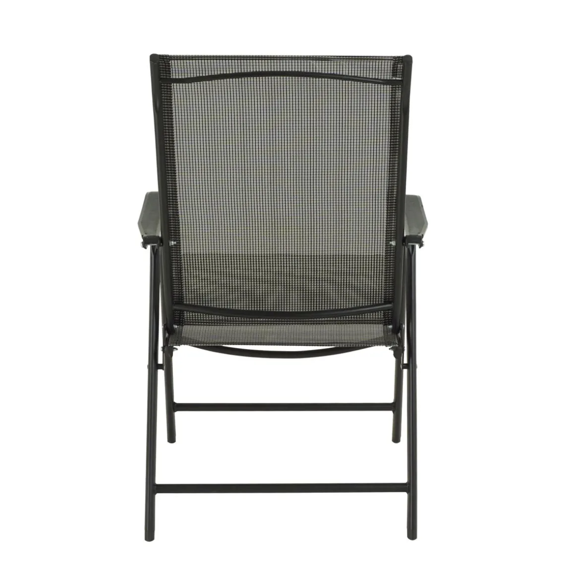 Gartenstuhl klappbar 2er Set anthrazit